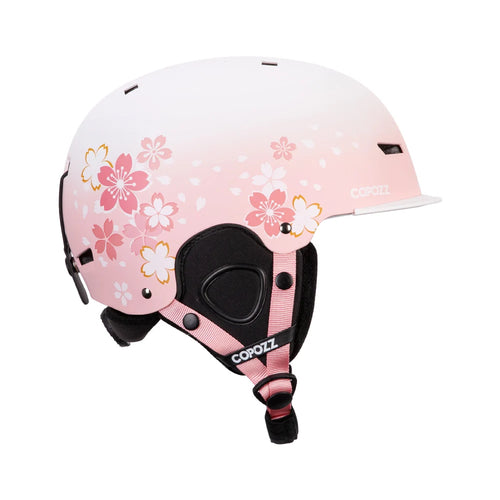 COPOZZ New Unisex Ski Helmet Certificate Half-covered Anti-impact