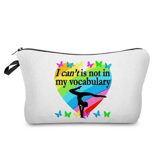 Original Design Rhythmic Gymnastics, Print Cosmetic Bag, Fashion School