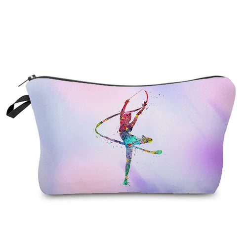 Rhythmic Gymnastics Fashion Print Cosmetic Bag Original School Teacher