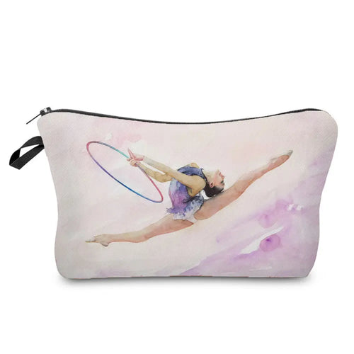 Rhythmic Gymnastics Fashion Print Cosmetic Bag Original School Teacher