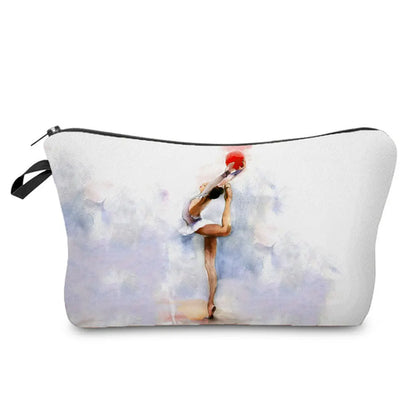 Rhythmic Gymnastics Fashion Print Cosmetic Bag Original School Teacher