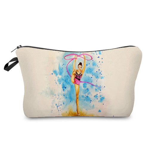 Rhythmic Gymnastics Fashion Print Cosmetic Bag Original School Teacher