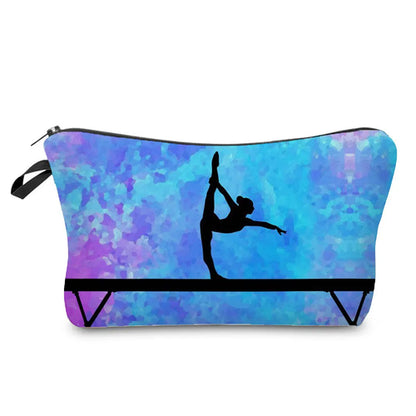 Original Design Rhythmic Gymnastics, Print Cosmetic Bag, Fashion School