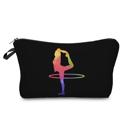 Original Design Rhythmic Gymnastics, Print Cosmetic Bag, Fashion School