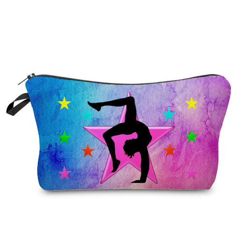 Original Design Rhythmic Gymnastics, Print Cosmetic Bag, Fashion School