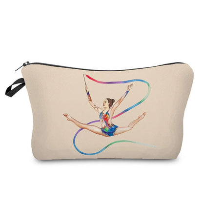 Rhythmic Gymnastics Fashion Print Cosmetic Bag Original School Teacher