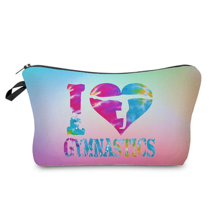 Original Design Rhythmic Gymnastics, Print Cosmetic Bag, Fashion School