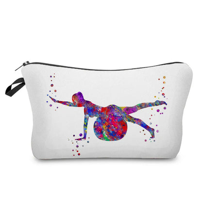 Original Design Rhythmic Gymnastics, Print Cosmetic Bag, Fashion School