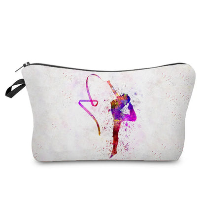 Rhythmic Gymnastics Fashion Print Cosmetic Bag Original School Teacher