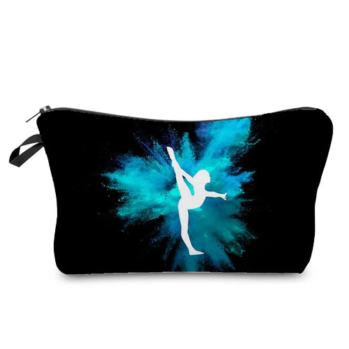 Original Design Rhythmic Gymnastics, Print Cosmetic Bag, Fashion School