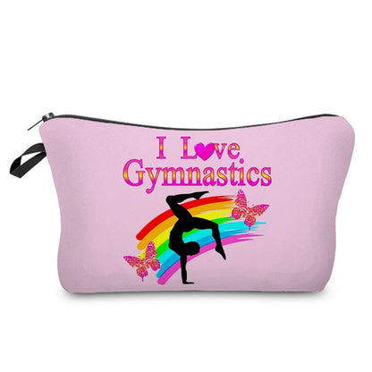 Original Design Rhythmic Gymnastics, Print Cosmetic Bag, Fashion School