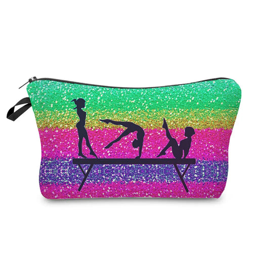 Original Design Rhythmic Gymnastics, Print Cosmetic Bag, Fashion School