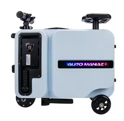 Auto Maniac - Electric Smart Suitcase Double Rideable Trolley, elektroninen matkalaukku