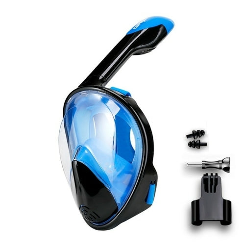 Copozz Full Face Scuba Diving Mask Anti Fog Goggles With Camera Mount