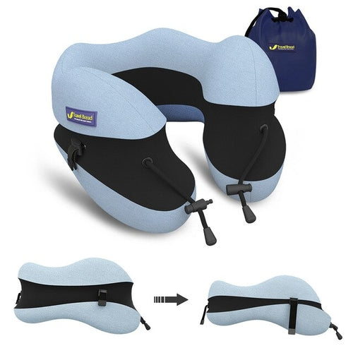 DIDIHOU Adjustable U Shape Travel Pillow Slow