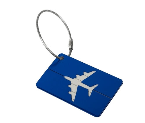 Fashion Metal Travel Luggage Tags, Baggage Name Tags, Suitcase Address
