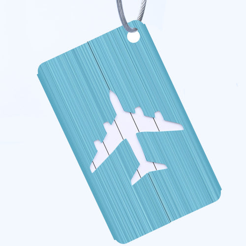 Fashion Metal Travel Luggage Tags, Baggage Name Tags, Suitcase Address