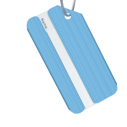 Fashion Metal Travel Luggage Tags, Baggage Name Tags, Suitcase Address