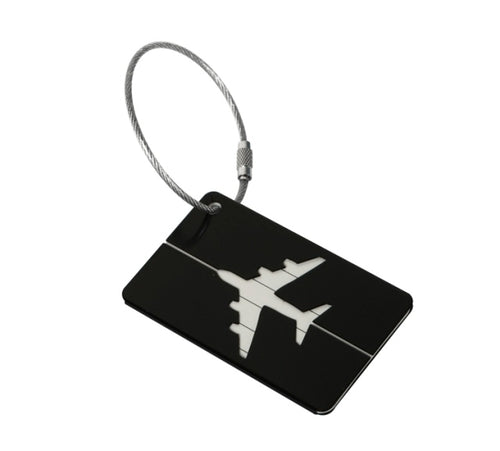 Fashion Metal Travel Luggage Tags, Baggage Name Tags, Suitcase Address