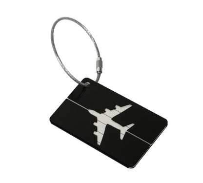 Fashion Metal Travel Luggage Tags, Baggage Name Tags, Suitcase Address