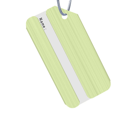 Fashion Metal Travel Luggage Tags, Baggage Name Tags, Suitcase Address