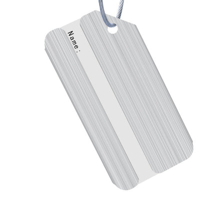 Fashion Metal Travel Luggage Tags, Baggage Name Tags, Suitcase Address