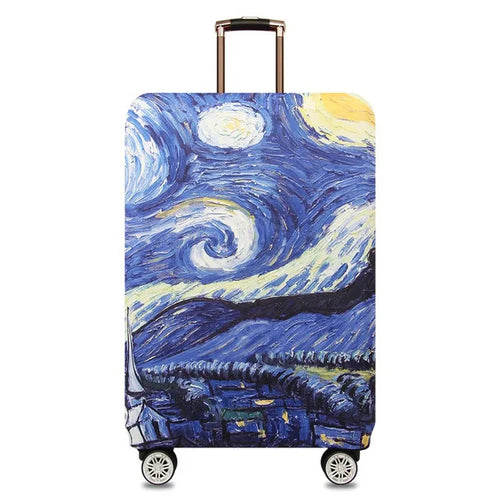 World Map Design Luggage Protective Cover Travel Suitcase Cover, 1pcs/customer