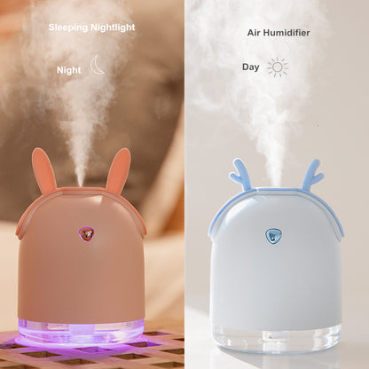 Portable Travel Ultrasonic Air Humidifier 2000mAh