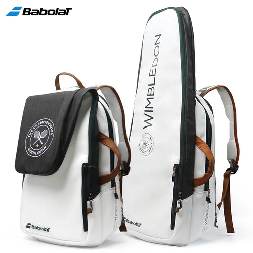 Genuine Babolat Tennis Backpack, Pure Wimbledon, Co-branding Tennis