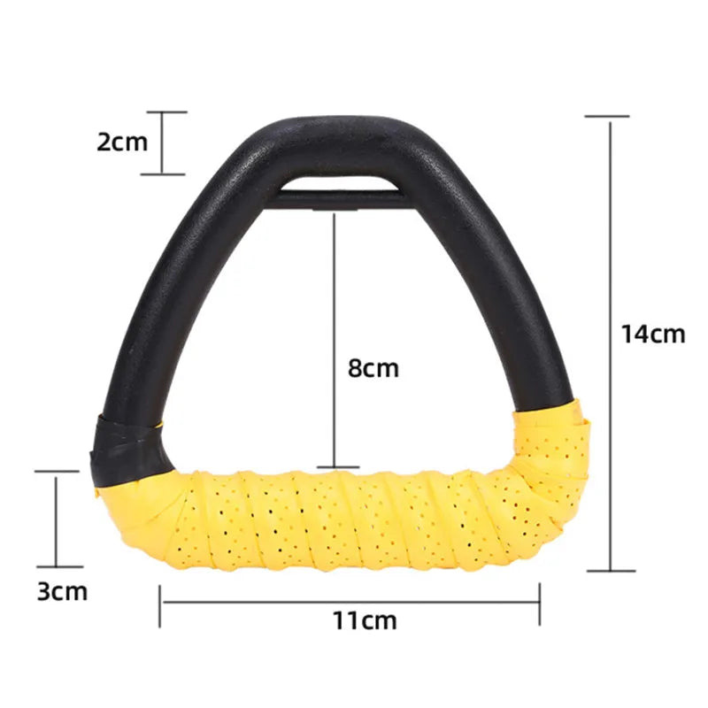 Gymnastic Rings Pull up Handle Rings with Adjustable Straps for