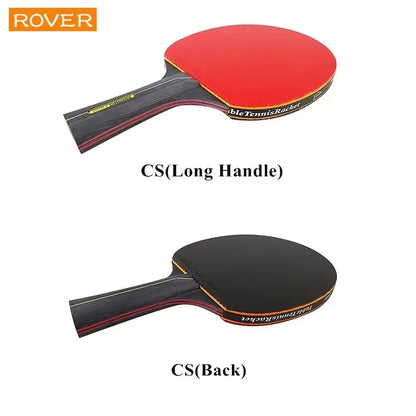 6 Star Table Tennis Racket, 2PCS Professional Ping Pong Racket Set