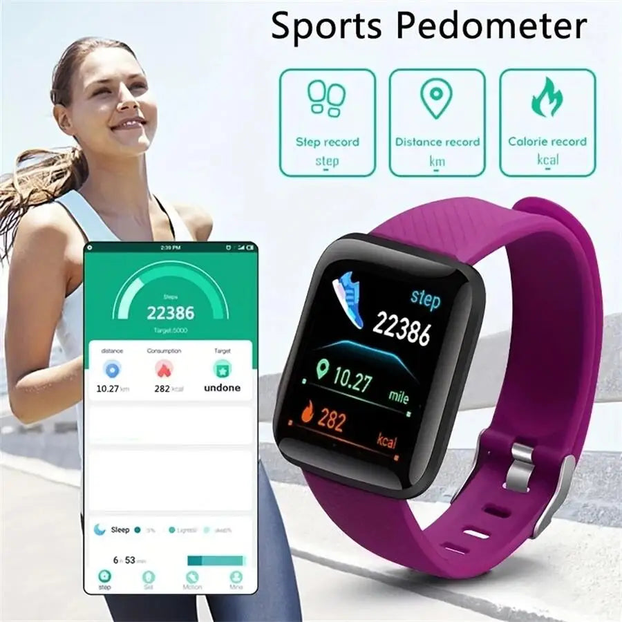 Multifunction Smart Watch For Men, Women & Kids, Message Remind, Music