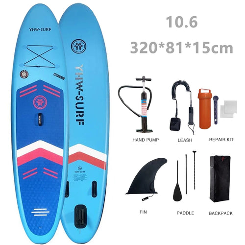 Inflatable Stand Up Paddle Board Non-Slip SUP Board Surfing Board with