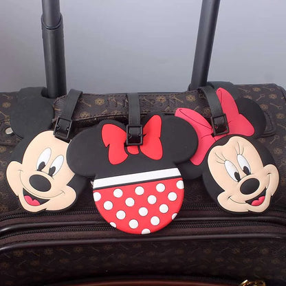 Disney Luggage Tag, minnie, minni, matkalaukun nimilappu