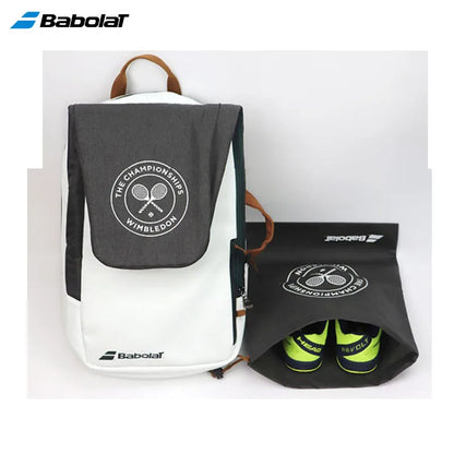 Genuine Babolat Tennis Backpack, Pure Wimbledon, Co-branding Tennis