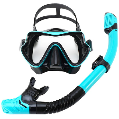 Professional Scuba Diving Masks Snorkeling Set Adult Silicone Skirt