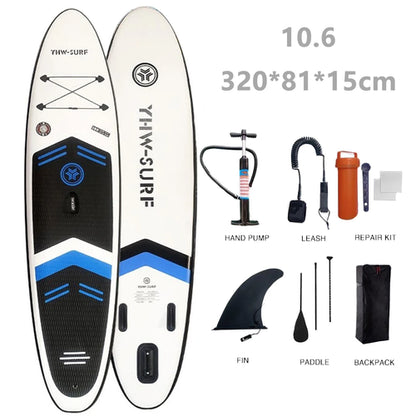 Inflatable Stand Up Paddle Board Non-Slip SUP Board Surfing Board with