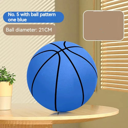 Foam Basketball Kids Silent Basketball Bouncing Mute Silent Ball