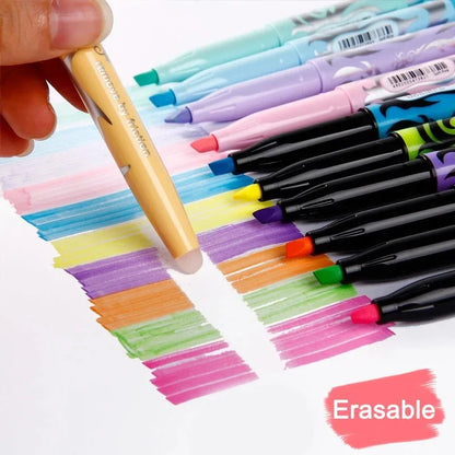 Japan Pilot Frixion Erasable Highlighter Pen Set Fluorescent Markers