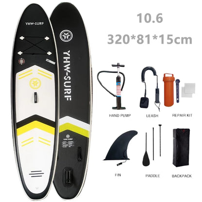 Inflatable Stand Up Paddle Board Non-Slip SUP Board Surfing Board with