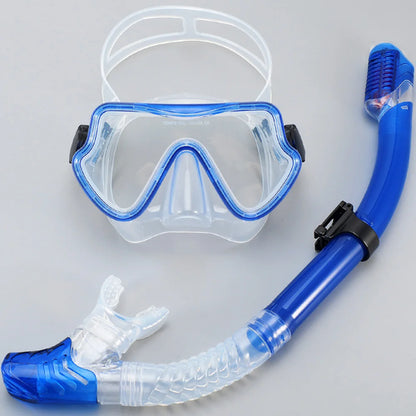 Professional Scuba Diving Masks Snorkeling Set Adult Silicone Skirt