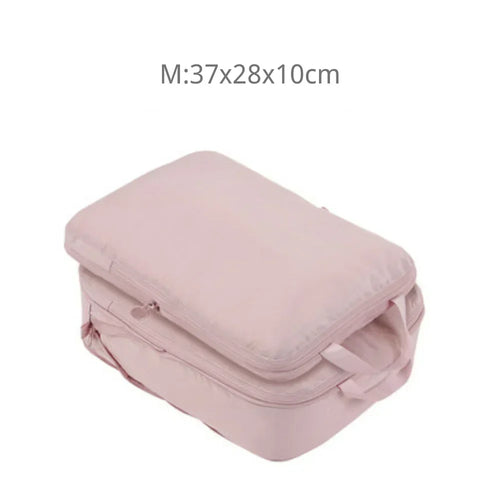 1pc Portable Travel Compression Packing Cubes