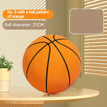 Foam Basketball Kids Silent Basketball Bouncing Mute Silent Ball