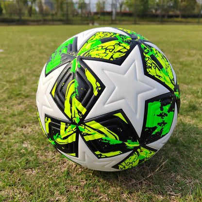 High Quality Soccer Ball,s Official Size 4/5, PU Material, Seamless Goal