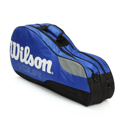 Genuine Wilson Tennis Racket Bag Large Capacity Outdoor Waterproof