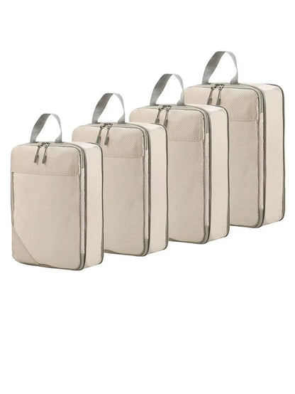 Compression Packing Cubes for Suitcases Travel Accessories Expandable