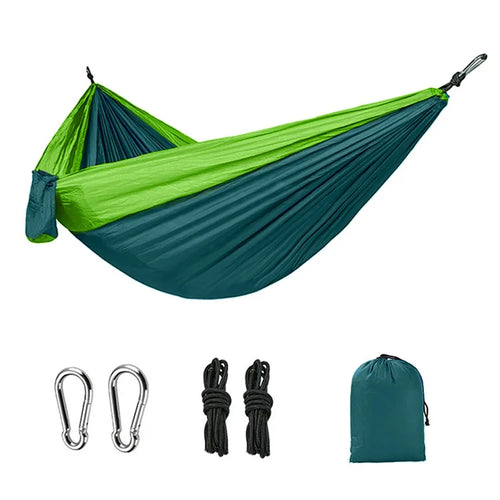 Single Person Portable Outdoor Camping Hammock With Nylon Color