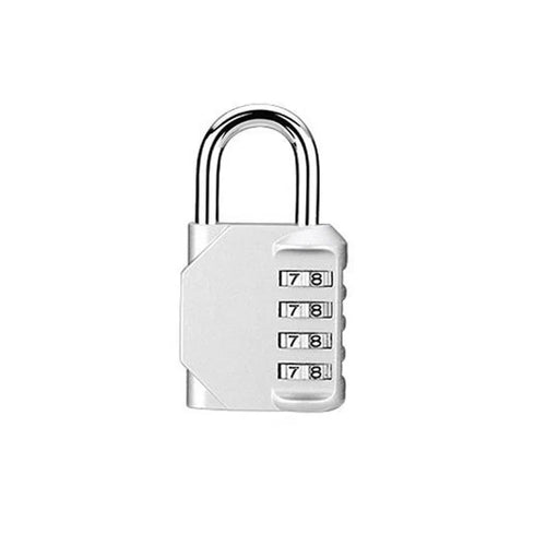 Padlock Password Locks 4 Digit Waterproof Outdoor Lock For Door