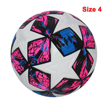 High Quality Soccer Ball,s Official Size 4/5, PU Material, Seamless Goal