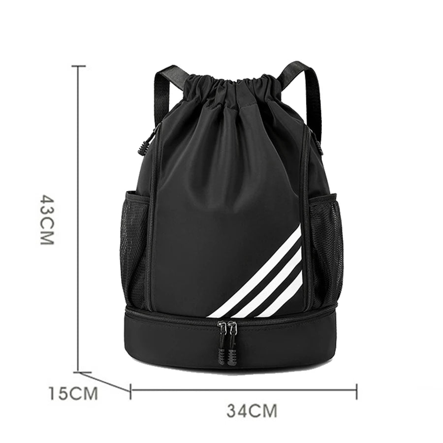 SEYATULLH Sport Fitness Gym Bag Basketball Backpack Travel Outdoor